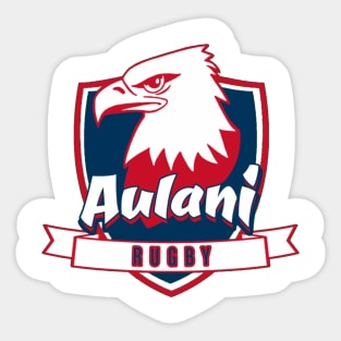 Aulani Rugby with Shield Sticker